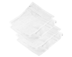 Benson Waszakjes - 2x - 2 stuks - wit - 40 x 30 cm - met rits - waszakken