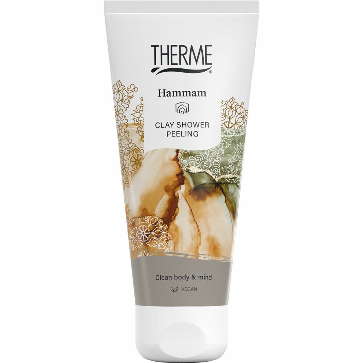 Therme Clay Shower Peeling Hammam - 3 x 200 ml - Voordeelverpakking