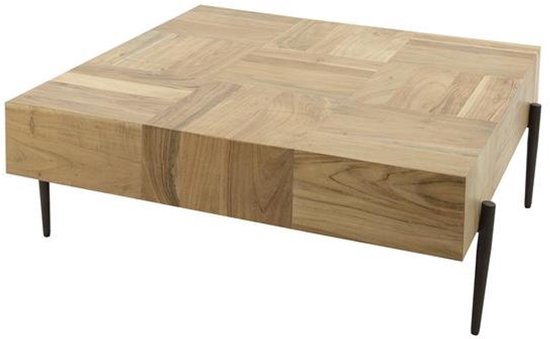 Rechthoekige Salontafel Op Wielen 100x50x45cm Met Opklapbaar Bovenblad En 1 Lade 4 Geintegreerde Krukken Wit