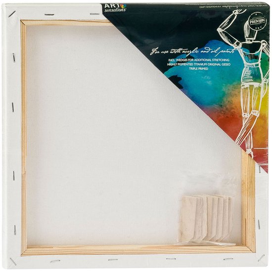 Canvas Nassau fine art 40x50cm 100% katoen