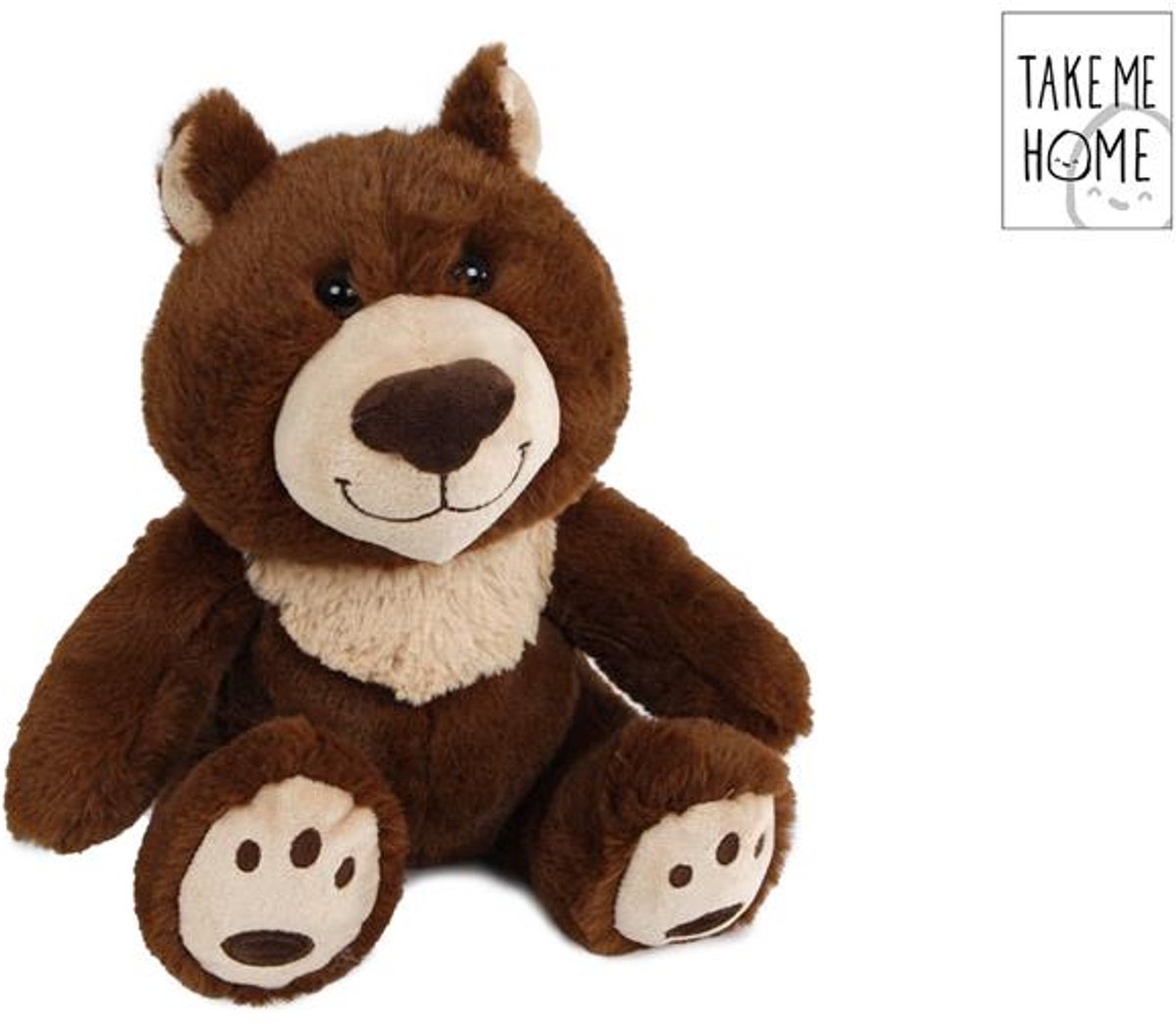 Take Me Home honingbeer L pluche 30cm