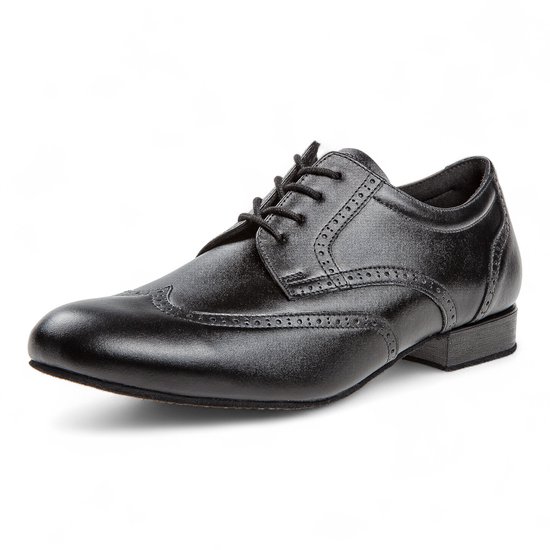 Chaussures De Danse Latine Pour Homme - Talon Bas 2.5cm, Souples Et Respirantes - Pour Salon Et Standard - 9