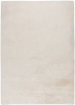 Zacht Hoogpolig Vloerkleed | Tapijt | Emotion | Wit | 80x150 cm
