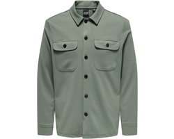 ONLY & SONS ONSNEWKODYL OVERSHIRT SWEAT NOOS Heren Overhemd - Castor Gray