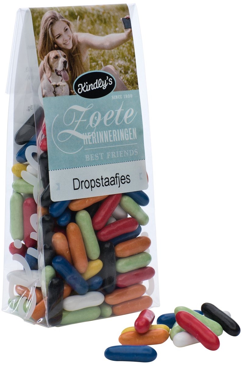 Kindly's Dropstaafjes 170 gr