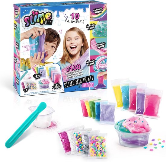 Slijm Maak Je Eigen Set voor Meisjes 6-12 Jaar