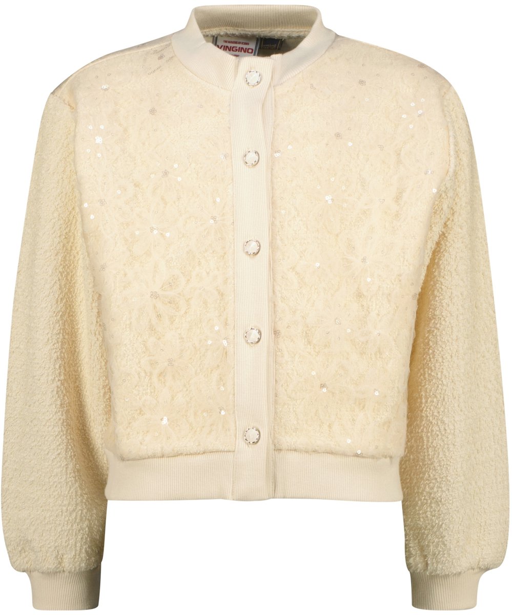 Vingino Mia Meisjes Vest - Egg Shell