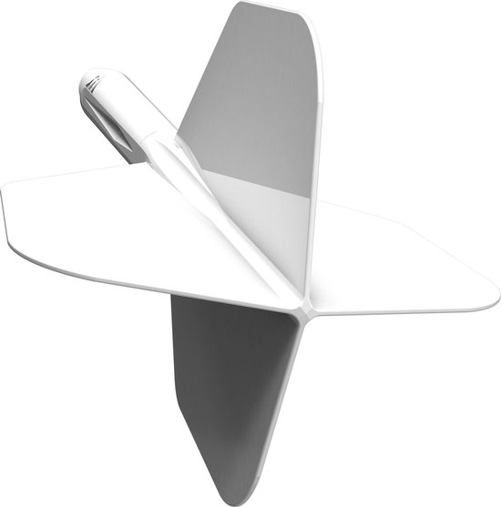 Mission Force 90 White NO6 - Dart Flights van Mission — afbeelding 2