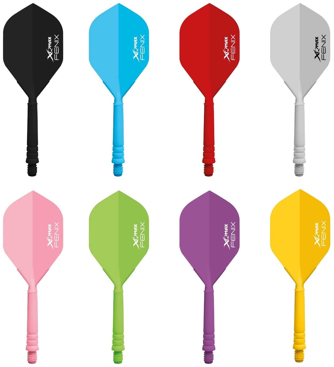 XQ Max Fenix Yellow Standard - Dart Flights Medium