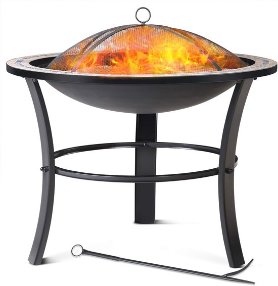 Vuurschaal Cortenstaal GRILL rond