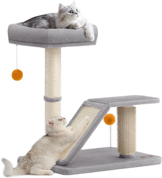 Multifunctional Cat Scratching Post with Lying Surface, Platform ...