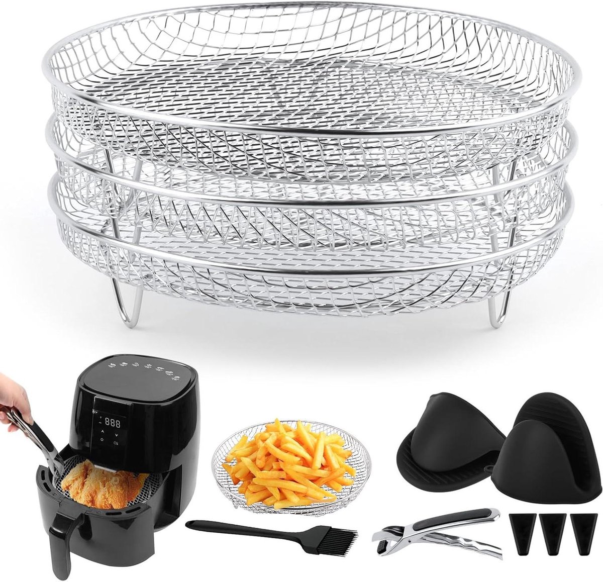 Racks voor de airfryer