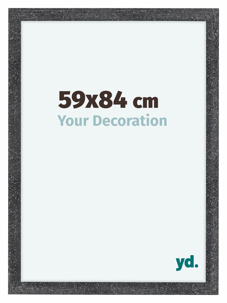 yd. Your Decoration - Fotolijst 59x84 cm - MDF - Grijs Geveegd - Como