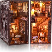 Crafts&Co Book Nook Kit de construction – Pour Enfants et Adultes – Miniature DIY – Kasteel caché