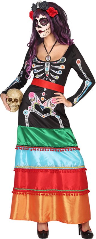 Déguisement mexicain Dia de los Muertos femme - Déguisements adultes | bol