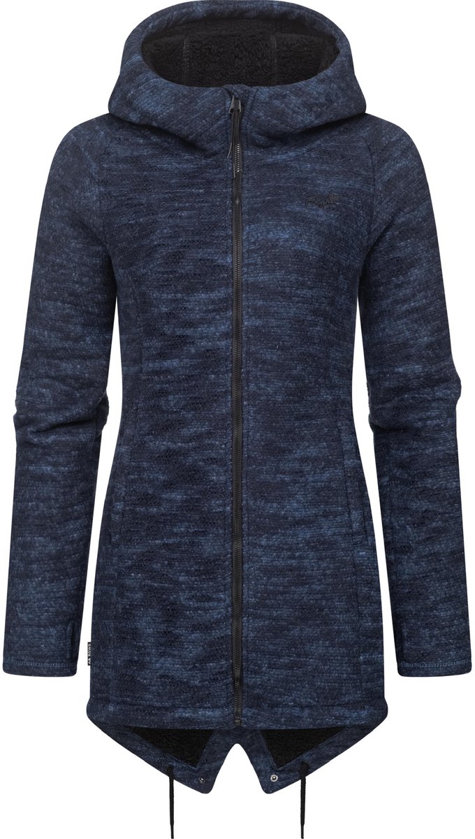 Ragwear Dames Vest met capuchon Wingi Melange