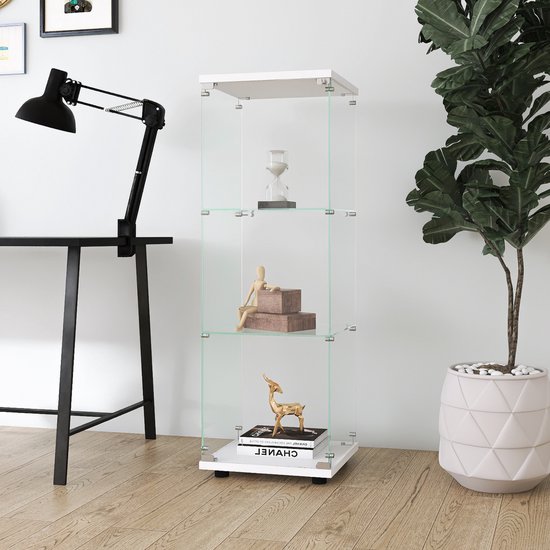 Vitrinekast Galaxie H600 zwart met LED strips kopen? | de Vitrinefabriek Vitrinekast Galaxie H600 zwart met LED strips kopen? | de Vitrinefabriek