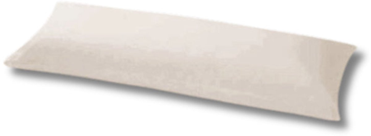 Lichaamskussen Hoes – 100% Perkaal Katoen – 40x145 cm - creme