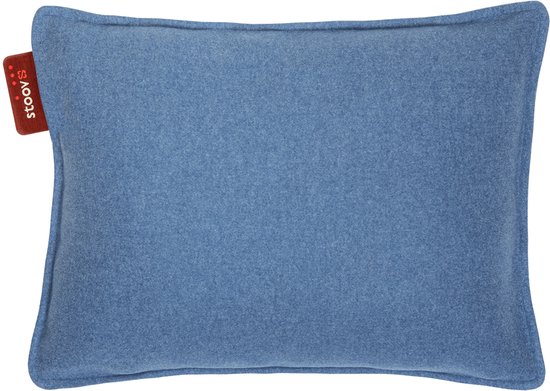 Stoov Warmtekussen | Ploov Mid Blue | Duurzaam & Draadloos | Infrarood warmtekussen | 45x60 cm | Standard batterij