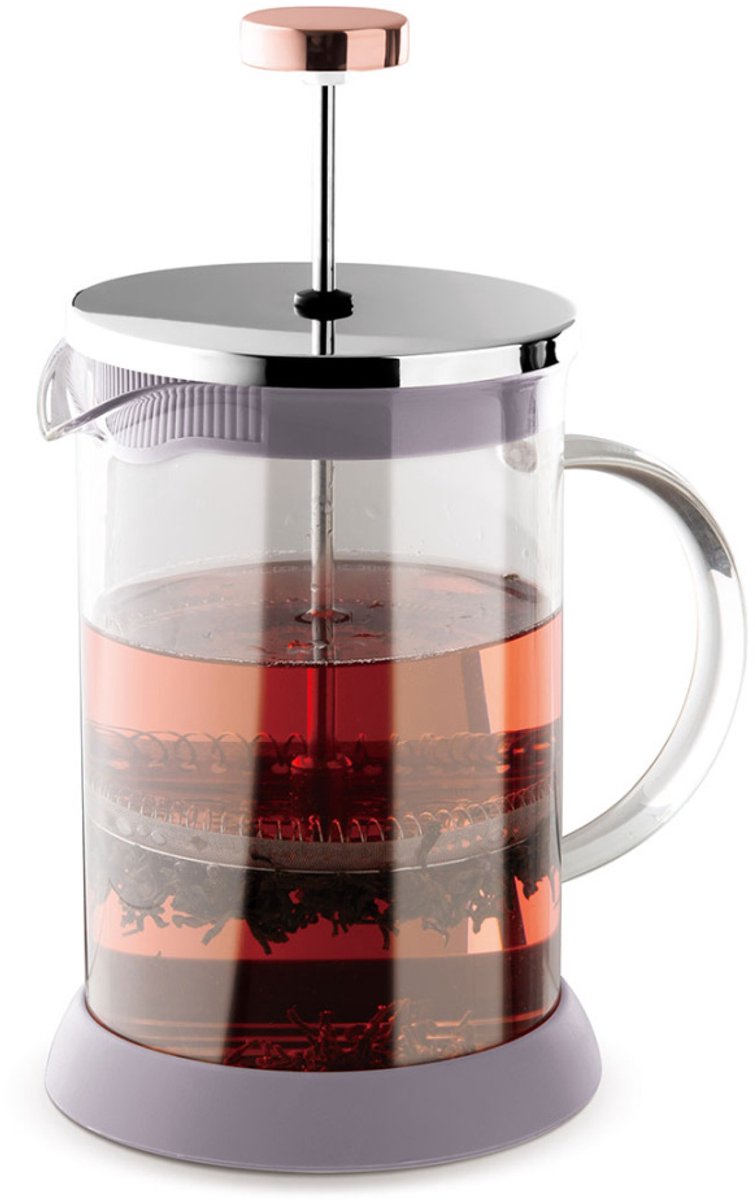 ZUIGER KOFFIE THEE ZETAPPARAAT 600ml BERLINGER HAUS BH-8588 TAUPE