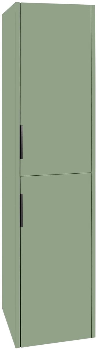 Differnz Bolo hoge kast 35x160x35cm FSC MFC board / hout Groen mat