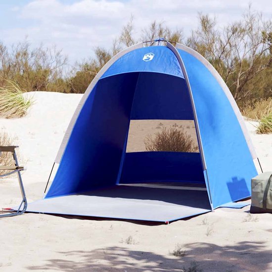 vidaXL - Strandtent - 3-persoons - waterdicht - azuurblauw van Vidaxl — afbeelding 4