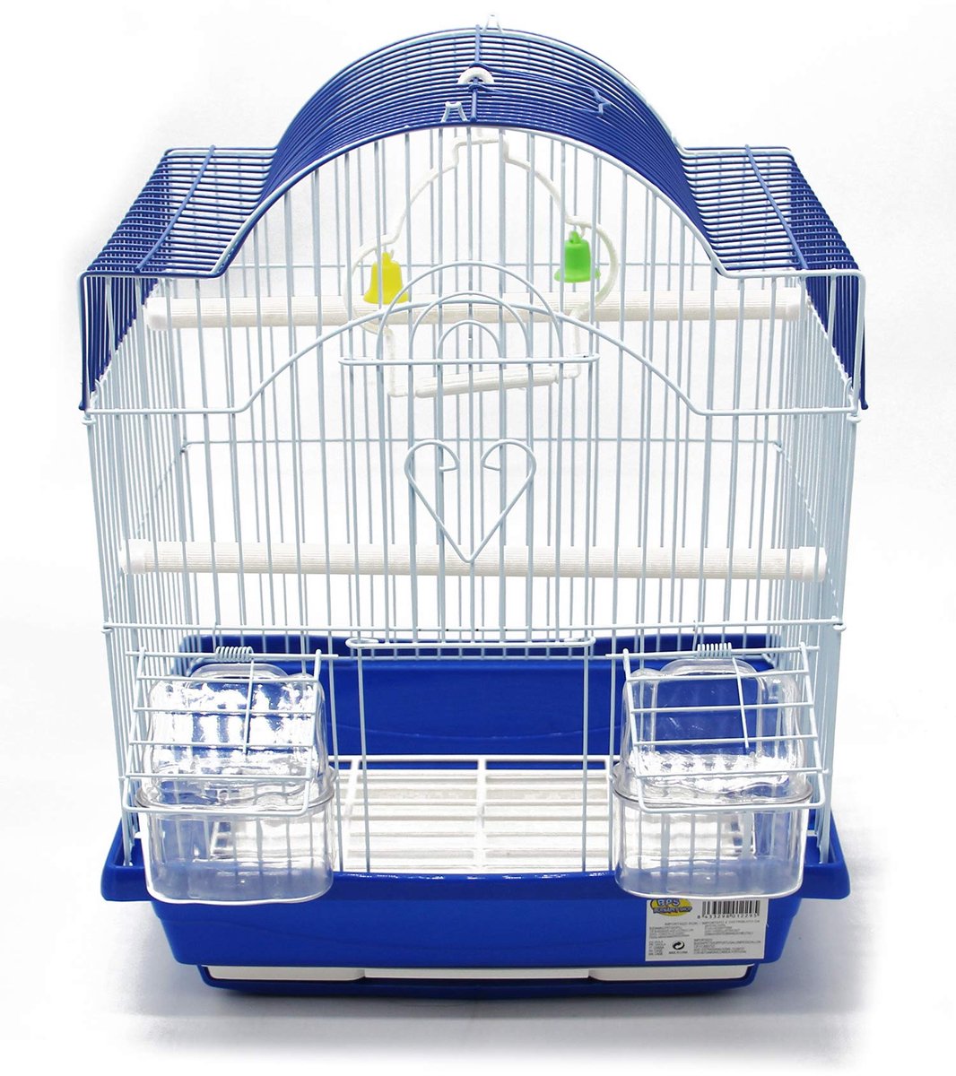 Ibenzoa® Metalen Vogelkooi met Compleet Accessoirepakket voor Comfortabele Vogelleefomgeving