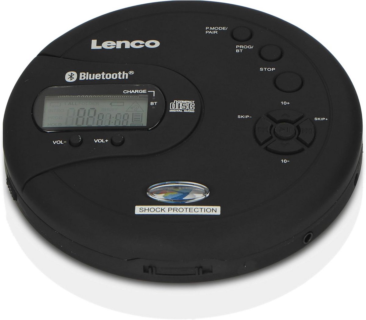 Draagbare CD-speler met Bluetooth en MP3-functie - Antishock en oplaadbare batterij