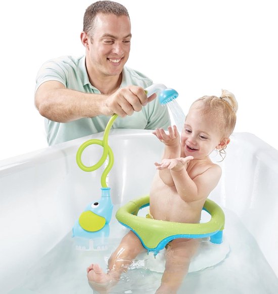 Handdouche Olifant voor Babybaden - Speelgoed voor Bad en Douche - Veilig en Leuk Cadeau voor Baby's van 0 tot 2 Jaar van Infloatoys — afbeelding 5