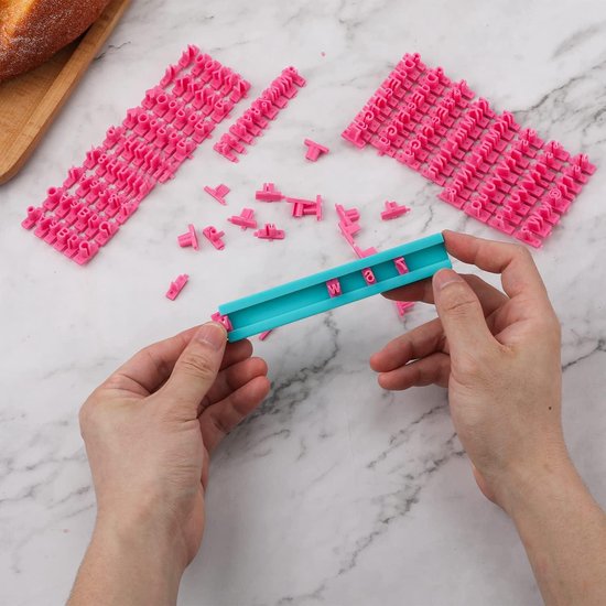 Lot De 2 Tampons Alphabet En Argile - 26 Lettres Majuscules Et Minuscules + Chiffres Et Symboles - Outil De Poterie Et Céramique