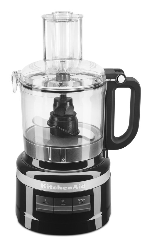 Kitchenaid Foodprocessor – Krachtige & Compacte Keukenhulp voor Perfect Snijden, Hakken en Kneden – 1,7L, Zwart