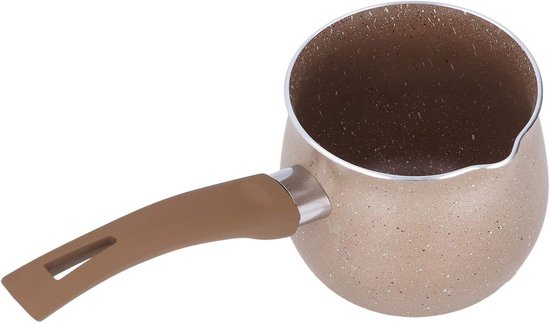 Melkpan, 900 ml, kookpan, smeltpan, roestvrij staal, inductie, chocolade, olie, boter, smeltkroes, multifunctionele smeltkroes, sauspan, smeltkom, steelpan, smeltkom voor gasfornuis