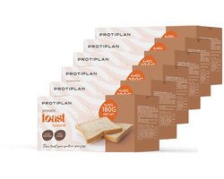 Protiplan - Protein Toast Natural - 6 stuks - 6 x 180 g - Koolhydraatarme toast