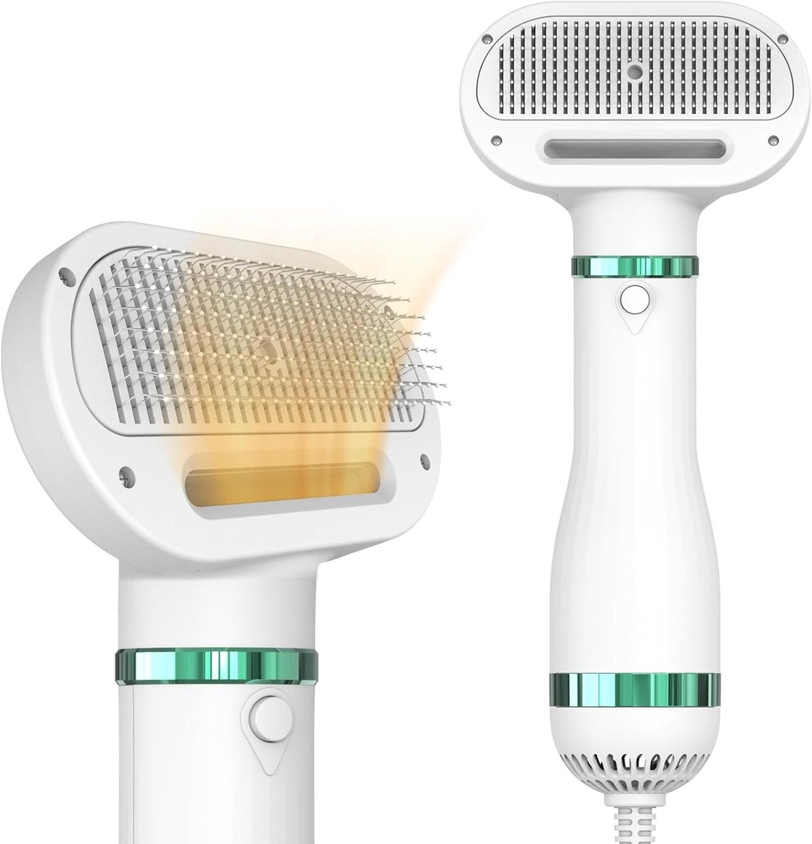 2-in-1 Zelfreinigende Borstelkop Hondenföhn | Ergonomisch Compact en Licht | Temperatuur Instelbaar | Stille Waterblazer | Professionele Dierenborstel voor Honden & Katten 2-in-1 Zelfreinigende Borstelkop Hondenföhn | Ergonomisch Compact en Licht | Temperatuur Instelbaar | Stille Waterblazer | Professionele Dierenborstel voor Honden & Katten