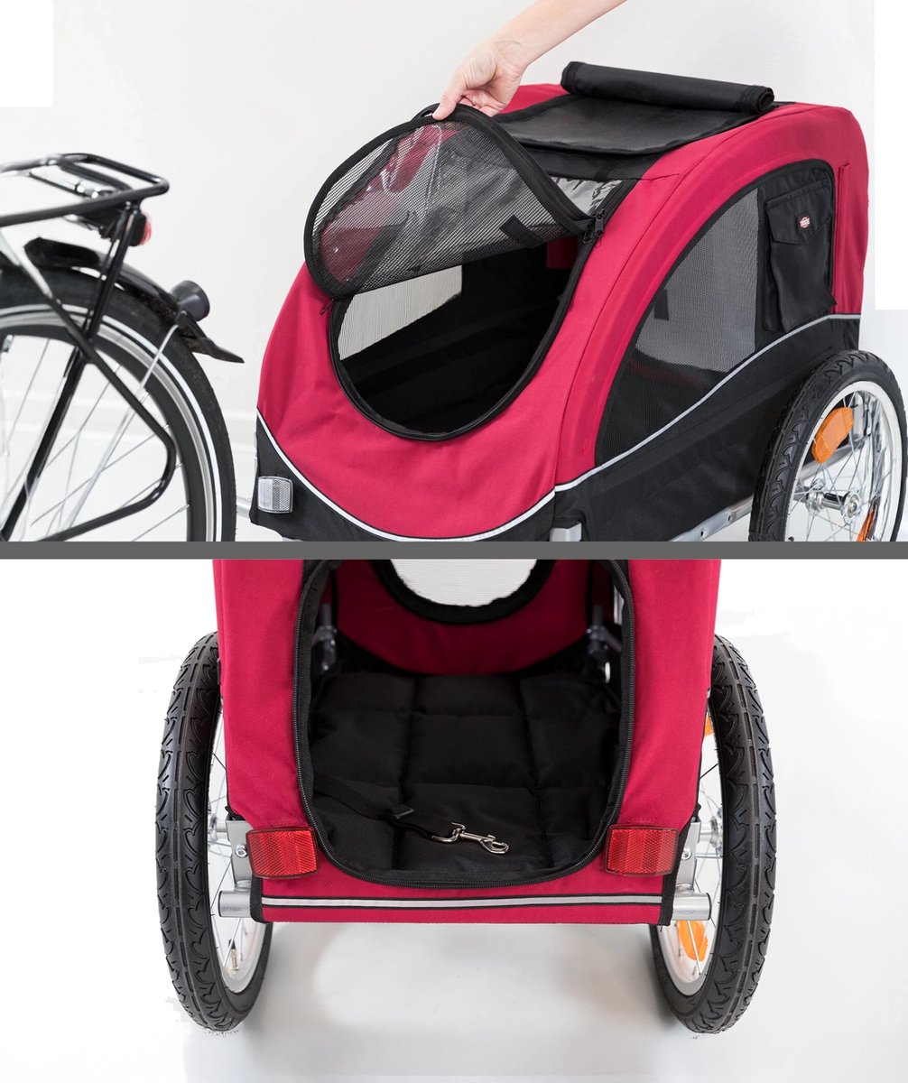 Trixie Jogger ombouwset voor fietskar (Hond, Opvouwbaar