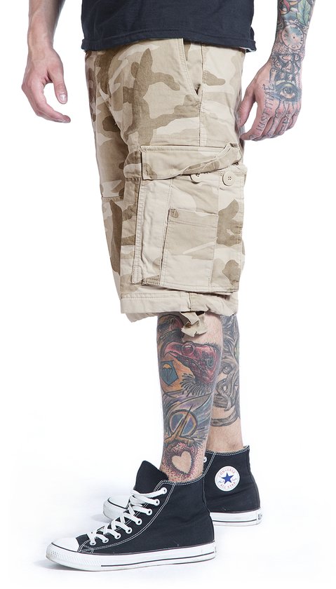 Short Urban Classics -3XL- Crème Cargo Vintage