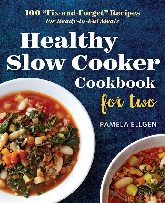Healthy Slow Cooker Cookbook for Two - cover