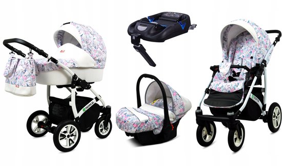 BabyLux Kinderwagen 4in1