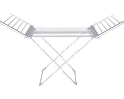 Opvouwbaar elektrisch droogrek met verwarmde staven - Ideaal voor binnen en buiten