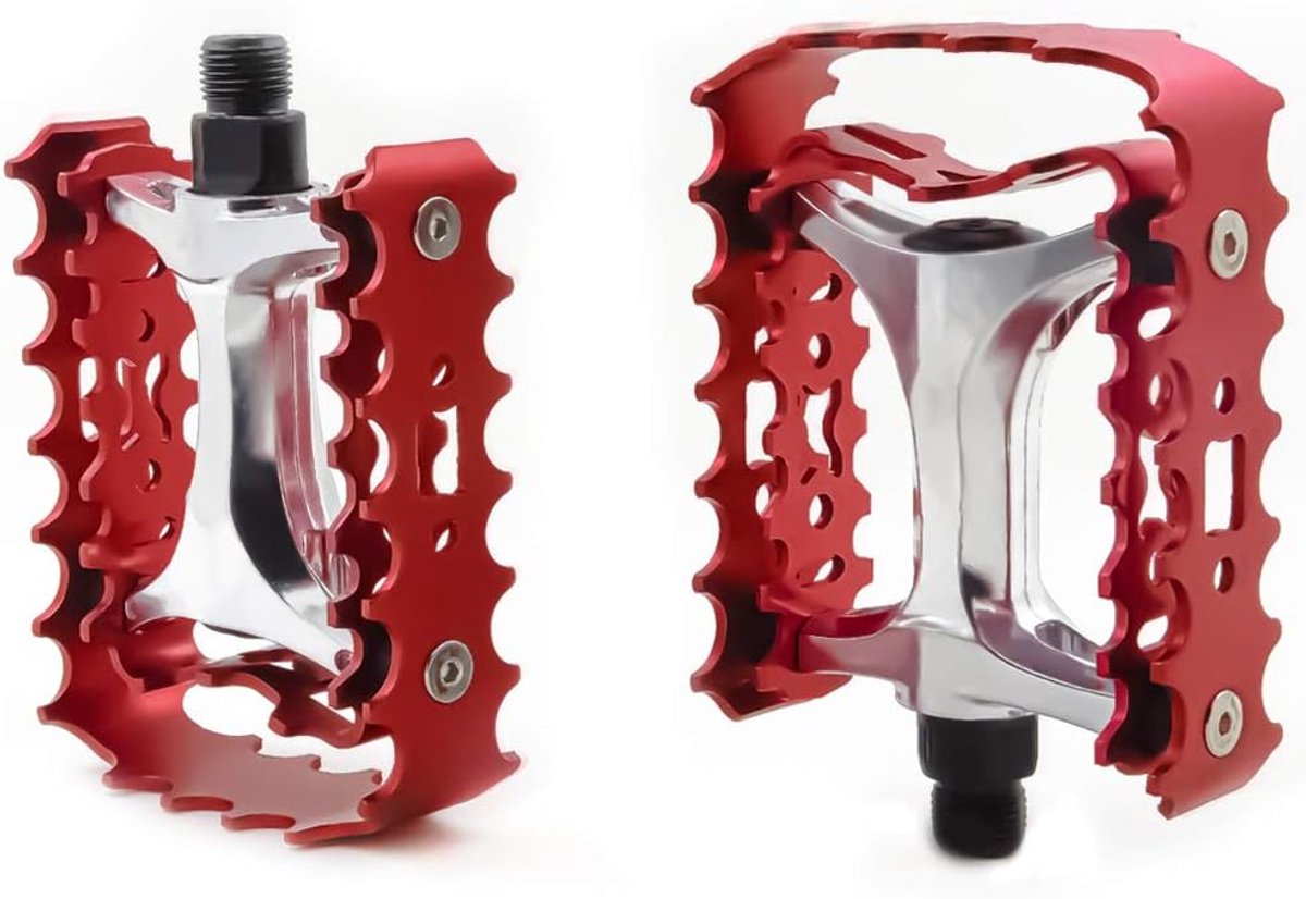 Ibenzoa® Duurzame Aluminium Mountainbike Pedalen met Afgedichte Lager – 9/16 Inch, Antislip en Lichtgewicht