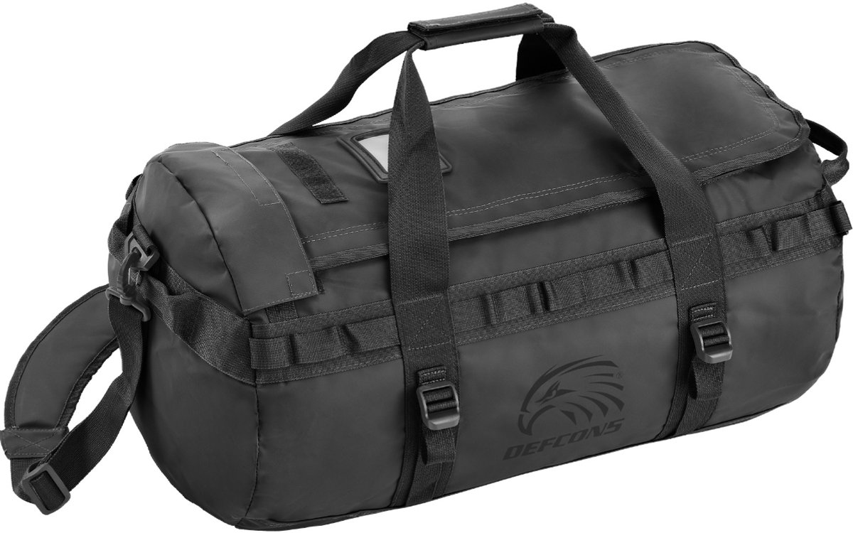 Defcon 5 weekendtas Duffle Bag - 55 liter - Zwart