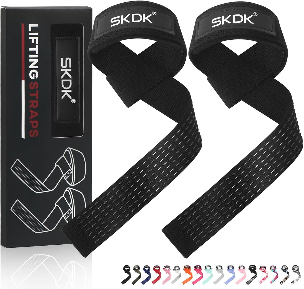 Hefbanden voor Krachttraining - Antislip Neopreen Liftbanden voor Deadlifts en Bodybuilding