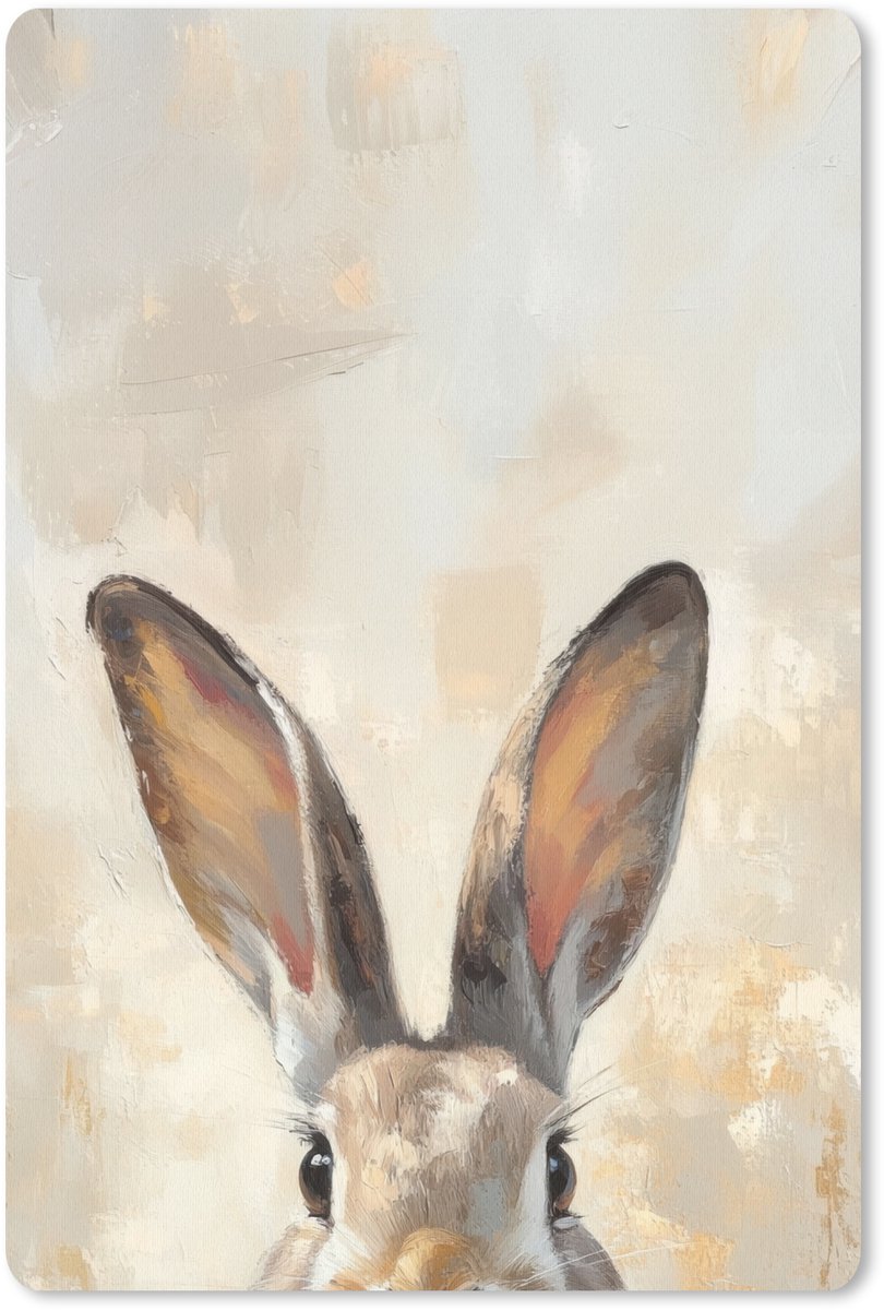 Muismat 18x27 cm - Mousepad Haas - Oren - Bruin - Muismatten