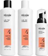 Nioxin System 4 – Loyalty Kit - voor Gekleurd Haar - Anti Haaruitval - Gevorderde Uitdunning - 300+300+100ml