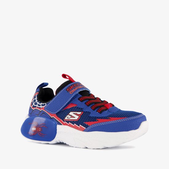 Skechers Creature-Crawlers jongens sneakers spin - Blauw