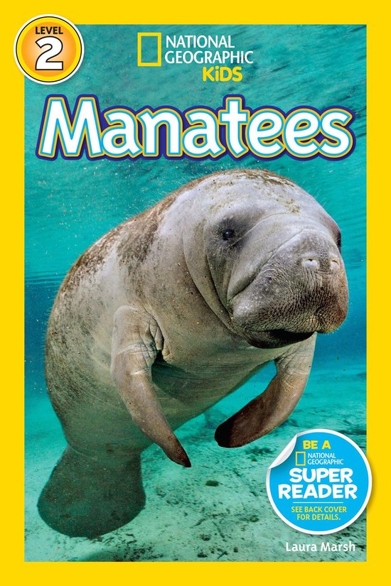National Geographic Kids Readers 2 - Manatees (National Geog ... - cover