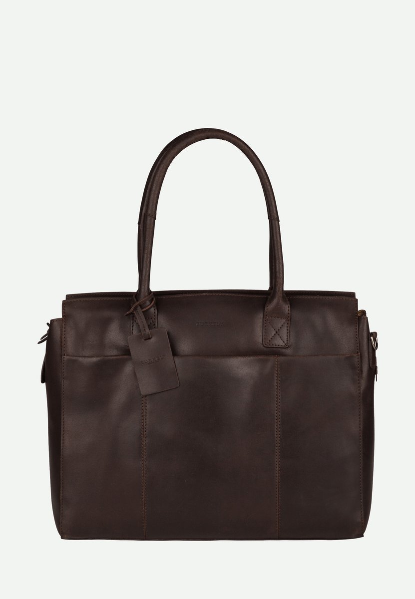 Burkely Fundamentals Vintage Doris Laptopbag 15.6'' - Laptoptas - Volwassenen - Bruin