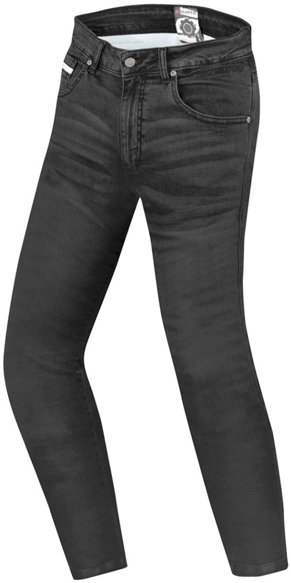 Bogotto Atherorock Zwart Motor Jeans - Broek