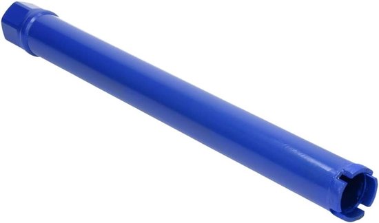 Diamantboorkroon, UNC, 1 1/4 inch, 202 mm diameter, 400 mm langsboorkroon, kernboor met turbo-diamantsegmenten Diamantboorkroon, UNC, 1 1/4 inch, 202 mm diameter, 400 mm langsboorkroon, kernboor met turbo-diamantsegmenten