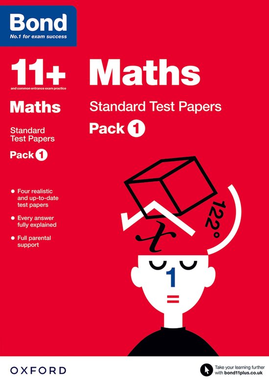 Bond 11+ Maths Stand 11+ Test Papers Pk1 | 9780192740755 | Bond 11 ...